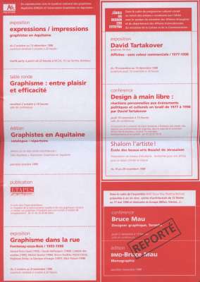 David Tartakover: Affiches - Sans Valeur Commerciale / 1977-1998
